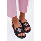 S. BARSKI Ladies Sandals On Flat Heel With Decorative Detail S.Barski | Shoptok.si