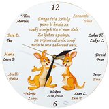  Zidni sat Poklon za tetu/odgojiteljicu u vrtiću! Š17916 | shoptok.hr