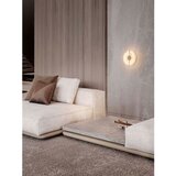 Nova Luce Krem/mjedena LED zidna lampa u kamenom dekoru Aider – | shoptok.hr