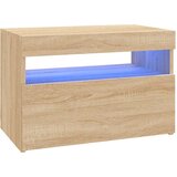 TV ormarić s LED svjetlima boja hrasta sonome 60x35x40 cm | shoptok.hr
