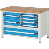 eurokraft pro delovna miza z ogrodjem serije 8000 | Shoptok.si
