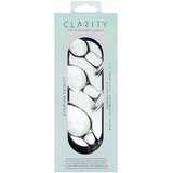 Clarity Utopian Trinity - set staklenih analnih čepića (prozirno) | shoptok.hr