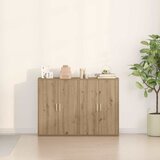  Kreveta 2 pcs Umjetnički hrast 60 x 31 x 84 cm | shoptok.hr
