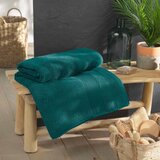 Douceur d intérieur Temno zelena bombažna brisača iz frotirja 90x150 cm Tendresse – | Shoptok.si