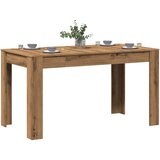 vidaXL Blagovaonski stol Artisan hrast 140x74,5x76 cm izrađeno drvo | shoptok.hr