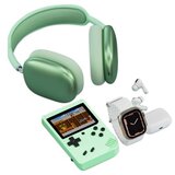  Karler bass k13-combo set (smart watch, konzola, tws / airpods max bluetooth slusalice ) zelena ( IT1207 ) | Eponuda.com