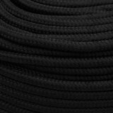 vidaXL Delovna vrv črna 10 mm 25 m poliester | Shoptok.si