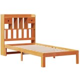  Krevet s regalom za knjige bez madraca 100 x 200 cm od borovine | shoptok.hr