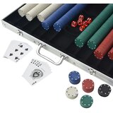  Set za Poker s 1000 Žetona Aluminijum | shoptok.hr