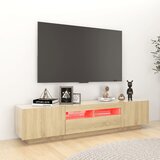 TV ormarić s LED svjetlima boja hrasta sonome 180 x 35 x 40 cm | shoptok.hr