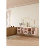 Hammel Furniture Svijetlo ružičasta viseća biblioteka 220x61x42 cm Mistral – | shoptok.hr
