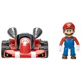 Nintendo super mario bros. movie 2,5 ”/6cm mario figura z vlečnim dirkačem, (20839348) | Shoptok.si
