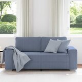  Dvosjed Plavi 180x77x82 cm Korduro tkanina | shoptok.hr