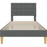  Krevetna konstrukcija Tamnosiva 80 x 200 cm Tkanina | Eponuda.com
