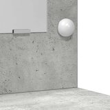  3-delni komplet pralne mize v betonsko sivi barvi iz umetnega lesa | Shoptok.si
