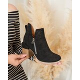 Resti Black openwork stiletto boots Veviret | Shoptok.si