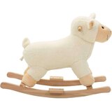 vidaXL Gugalna žival ovčka iz pliša 78x34x58 cm bela | Shoptok.si