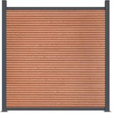 PANEL za ogradu smeđi 526 x 186 cm WPC | Shoptok.si