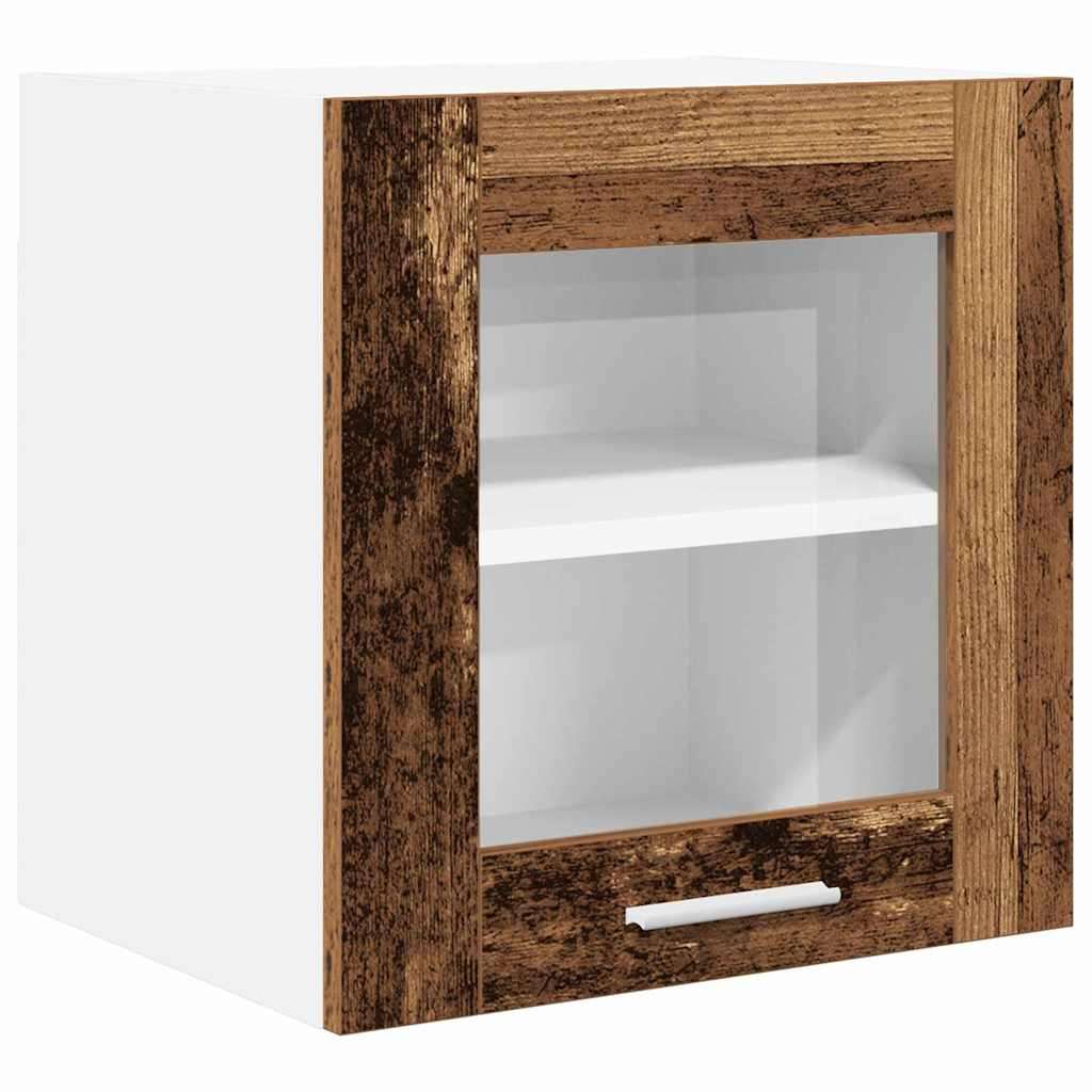  Viseći ormarić s policom Riga 2 pcs Staro drvo 40 x 31 x 40 cm | shoptok.hr