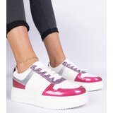 Gemre Pink women's sneakers with thick soles Dolla | shoptok.hr
