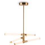 MAYTONI MOD106PL-L28G3K - LED luster na šipci AXIS LED/28W/230V zlatni | Eponuda.com