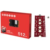 A DATA XPG SSD 512GB NVME PCIE 2230 GEN 4, 5000/3800 Mbps+ Rise adapter 2230na2280 | Eponuda.ba