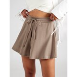 Trendyol ženski šorts TWOSS22SR0212, Taupe-Brown | Eponuda.com