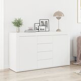 vidaXL Bijeli Sideboard Bijela Drvo 120 x 36 x 69 cm Pohrana | shoptok.hr