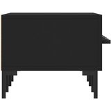 TV ormarić crni 150 x 36 x 30 cm od konstruiranog drva | Eponuda.com