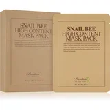 Snail Bee Sheet maska za cjelovitu njegu s ekstraktom puža 10 × 20 g