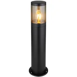 Lesnina-XXXL Vanjska svjetiljka za osvjetljavanje puta Xeloo (Ø x V: 140 x 500 mm, Crna, E27, 60 W)