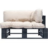  Vrtna sofa od paleta od borovine s jastucima boje pijeska | shoptok.hr