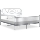  Okvir za krevet sivi metalni 200 x 200 cm | shoptok.hr