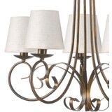 ONLI - Luster na lancu POMPEI 5xE14/6W/230V bronzan | Eponuda.com