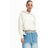Desigual Hlače moder denim / pegasto siva | Shoptok.si
