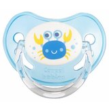 Canpol babies varalica orthodontic silicone 0-6m (1 pc) 22/506 love & sea - blue ( 22/506_blu ) Cene