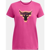 Under Armour Pink women's T-shirt Project Rock W Underground Core Cene