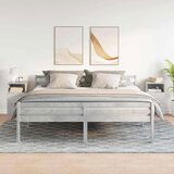  Noćni ormarići 2 kom s 2 ladice beton siva 36x36x68 cm | shoptok.hr