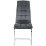 Støraa Sivi žametni jedilni stoli v kompletu 2 ks Lola – | Shoptok.si