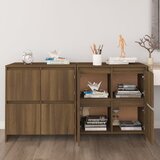 vidaXL Komode 2 kom boja smeđeg hrasta 70 x 41 x 75 cm od iverice Cijene