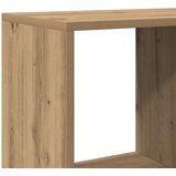 Ormarić z knjige boja hrasta 137,5x29x137,5cm konstruirano drvo | shoptok.hr
