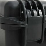  Prijenosni kovčeg crni 49x38x23 cm od PP-a | shoptok.hr