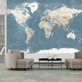 Tapeta - Vintage World Map 450x315 | shoptok.hr