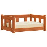  Krevet za psa s pohranom Vosak smeđa 65 5 x 50 5 x 28 cm | shoptok.hr