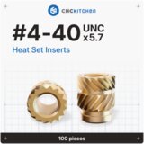CNC Kitchen Umetak s navojem #4-40 UNC - #4-40 x 5.7 CNC Kitchen Umetak s navojem #4-40 UNC - #4-40 x 5.7 Slike