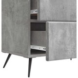  Noćni ormar Betonska siva 62 x 34 5 x 47 5 cm Konstruirano drvo | shoptok.hr
