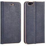  Premium preklopna torbica samsung galaxy s21 fe g990 - modra z zlatim robom Cene
