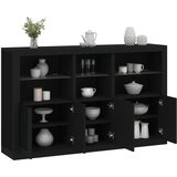 The Living Store Komoda z LED lučkami črna 162x37x100 cm - Komoda, (21448282) Cene