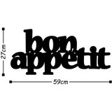 WALLXPERT zidna dekoracija Bon Appetit 2 Black | ePonuda.com