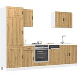  7-dijelni set kuhinjskih ormarića Kalmar konstruiranog drva | shoptok.hr